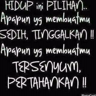 tidak peduli aku menginginkannya atau tidak
beberapa hal harus terjadi
orang orang menyebutnya TAKDIR !!!