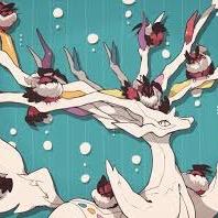 Airashīdesu is a young Xerneas trying to learn about the world, she can return the souls of the dead to their bodies.