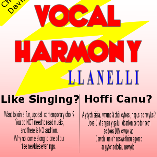 Singing contemporary modern songs, all in 3 part harmony!