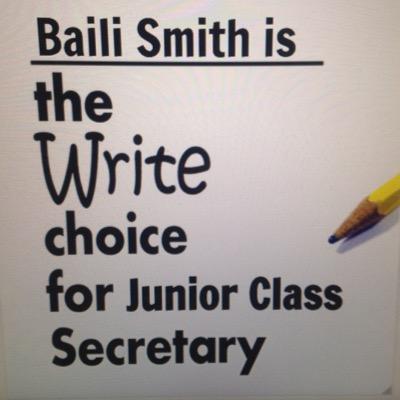 i like to take notes and stuff #Baili4Secretary2015