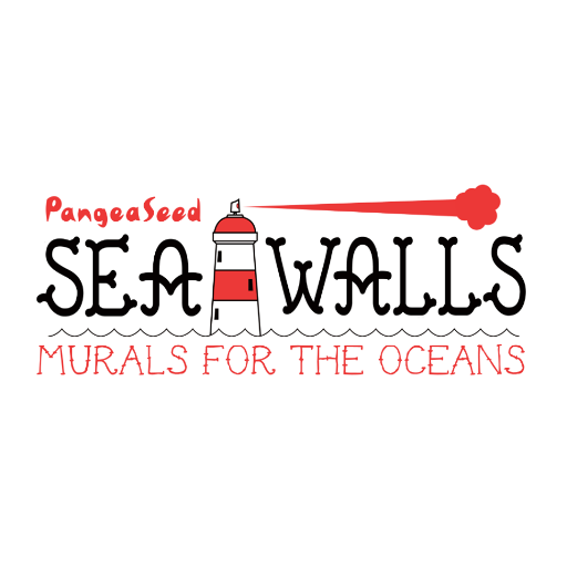 Sea Walls:Murals for Oceans is created by PangeaSeed, aiming to inspire communities to protect world's oceans and endangered marine life via public art.