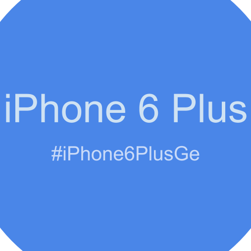 iPhone 6 Plus-ის Twitter-ის ოფიციალური ქართული ექაუნთი. #iPhone6PlusGe