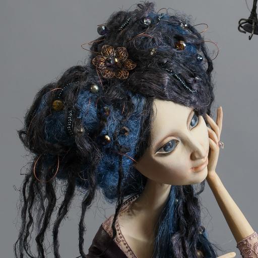 Art dolls by Jelena Dashunina-Naidjonok