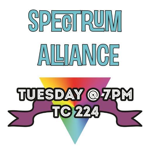 Troy University Spectrum Alliance. The goal is to provide a safe zone to all students and members of the surrounding community, without discrimination.