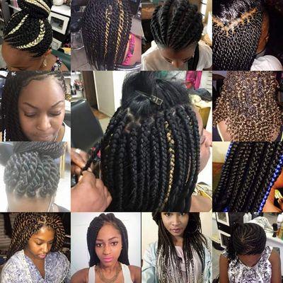 Specialize in all type of braids
short hair no problem
Professional hair stylist... Oh and everything on here is done by me!!!
Located in Pennsylvania