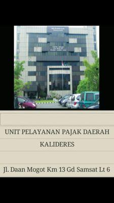 Jl. Daan Mogot KM 13 Gedung Samsat Lantai 6, Jakarta Barat, Tlp 0215442335