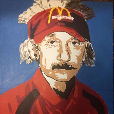 Street artist. Activist. If i make just one person less comfortable, I'm doing my job.