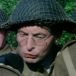 WC War Correspondant for the 'Eastbourne Gazette' and sworn-in private in the Walmington-on-Sea Home Guard.