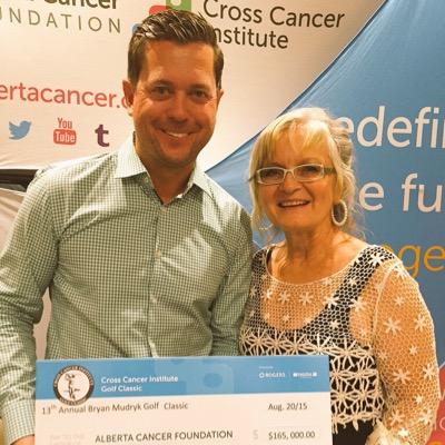 Bryan Mudryk - Sportscentre host. Alberta born. Cancer survivor & fighter. Over 1.8 million dollars raised for @albertacancer