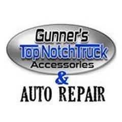 Gunner's Top Notch Auto Repair & Truck Accessories. Everything from oil changes & repairs! Even a tricked out ride!
You'll swear by us, not at us!
