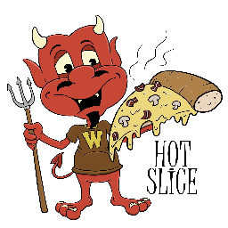 Giant NY Style Pizza by the slice on WMU campus. You pick the toppings we serve it up hot! Open late! Follow for twitter only specials.