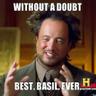 IIITRE's profile picture. Without a doubt Best. Basil. Ever.