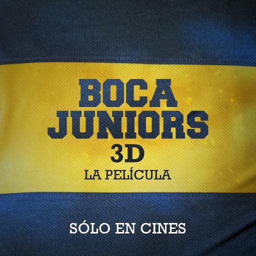 Cuenta oficial de Boca Juniors 3D. La primera película en 3D de un club de futbol en el mundo.