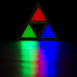 The NEW RGB Bluetooth enabled Triforce Lamp!