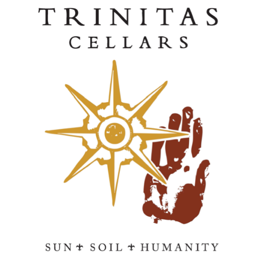 Latin for trinity, Trinitas represents our winery’s mission and winemaking philosophy: Sun, Soil, and Humanity.