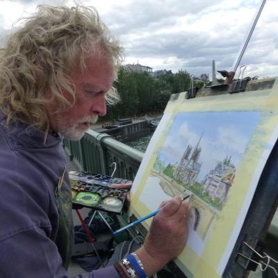 Main demonstrator for Daler-Rowney UK. Artist, Author and TV presenter for Discovery TV. Food critic for Culture Magazine. Born 11th October