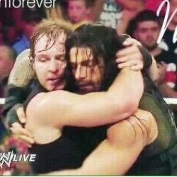 I love to watch wrestling on the wwe network. Roman & Dean are my favorites. Nomatter what happens tonight, Roman & Dean will always be my Champions.