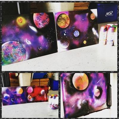 Custom spray art designs straight outta Katy, Tx! DM for details on how to get your very own #CovertDesign Also share your personally crafted spray art designs!