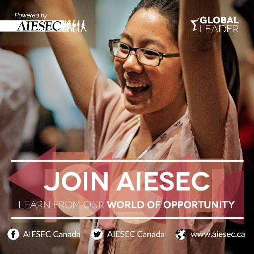 AIESEC Calgary provides international exchange & leadership opportunities to students locally & abroad. #UofC.