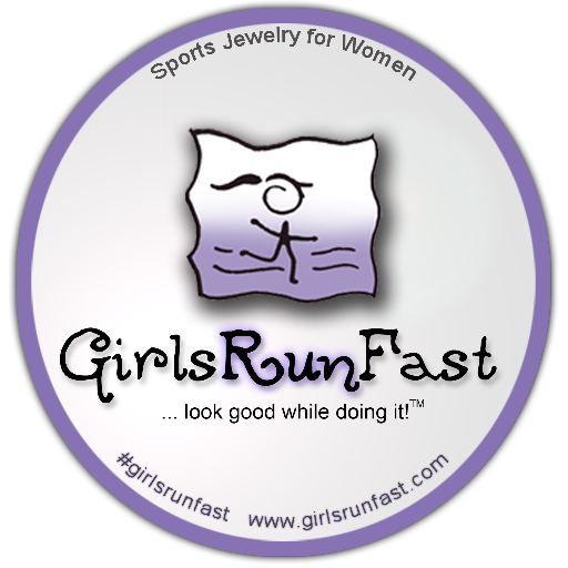 Unique women's running jewelry! #girlsrunfast #runbeautiful #celebrateyouraccomplishment #womensrunningjewelry #GirlsRunFast .. look good while doing it!