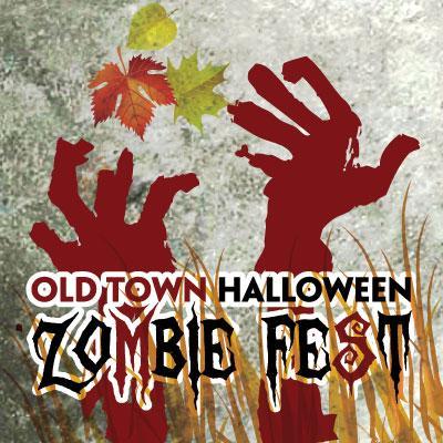 The Old Town Halloween Zombie Fest Oct 22, 2016.  Benefits @Turning_Point