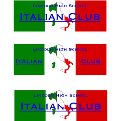 Have you ever wanted to make a difference in your community? Well, the Lincoln High School Italian Club doesn't do that, but we do bring Italian culture to LHS