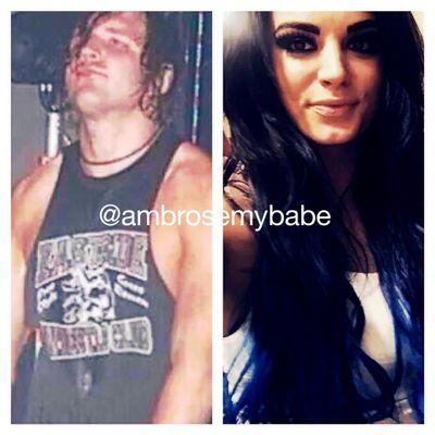 Married to my love ♥@Ashlezoey56♥♥ best wifey i couldn't ask for baby girl i love you from the bottom of my heart Not @TheDeanAmbrose