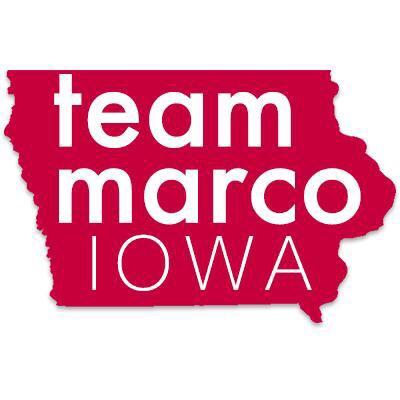 Iowans with @marcorubio for a New American Century. 100% Grassroots. First in the nation. #TeamMarcoIA