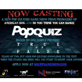 DOUBTGameshow's profile picture. NOW CASTING: Teams of two, put your pop culture knowledge to the test .....But when the stakes are high, will you start to DOUBT?