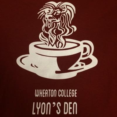 We are the only student-run café at Wheaton College in Norton, MA! Follow us for specials and event info. Insta: wheatoncollegelyonsden Snapchat: the_lyonsden