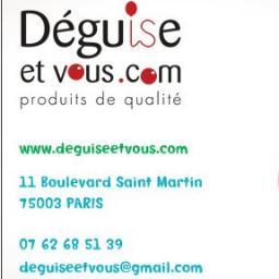 deguiseetvous's profile picture. Site de Vente en ligne d'articles de fête : déguisements, perruques, accessoires, maquillage, cotillons ....