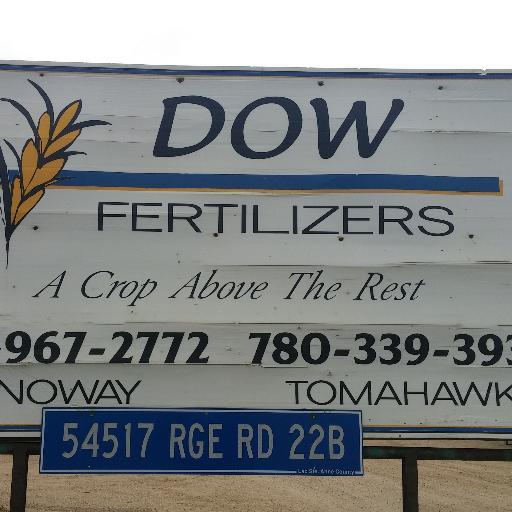 Dow Fertilizers is an independent crop inputs company based out of Onoway/Mayerthorpe Alberta!
A crop above the rest!