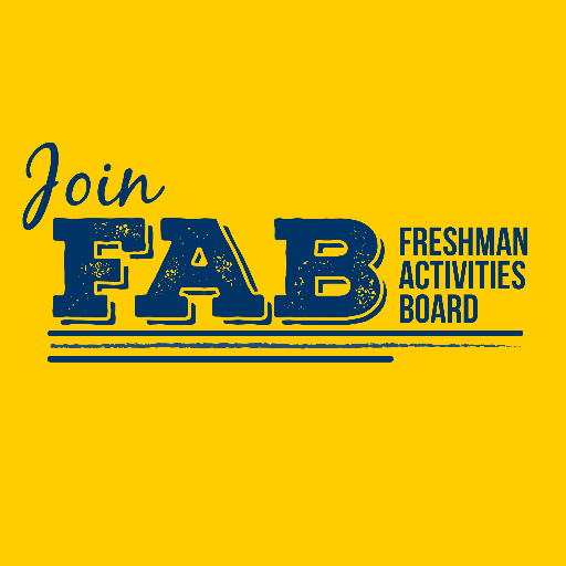 The Freshman Activities Board is comprised of 15 Freshman (5exec and 10 general members) who plan different events for ALL students on UCO's Campus.