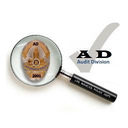 LAPDAuditDiv's profile picture. Official Twitter account of the Los Angeles Police Department's Audit Division. Re-tweets are not endorsements.