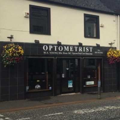 02825656012.  Local independent family optician Est 1995 Aine Young BSc MC Optom Prof Cert #Glaucoma. #Childrens clinic, #Dry eye clinic #Blepharitis #BlephEx
