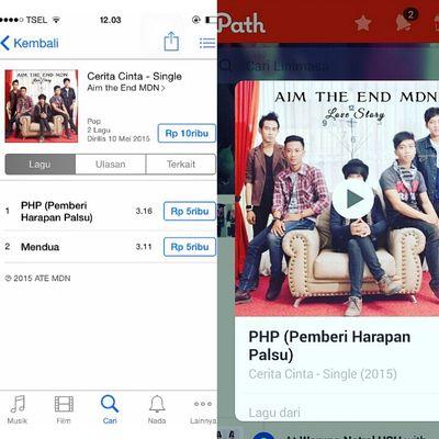 POP MODERN | download on iTunes single 3 & 4 MENDUA & PHP | ig: aimtheendmdn | BAND LOKAL TERMEDAN 2014 versi MEDAN BUZZER AWARD  | CP: 087768791975