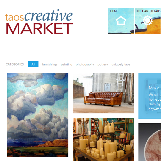 A magical virtual marketplace located in the ♥ of Enchanted TAOS, NEW MEXICO!