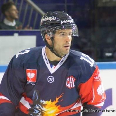 Joueur de hockey professionnel Anglet, France/ Repentigny, Québec, Canada
