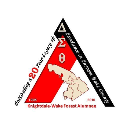 KWFDST's profile picture. Knightdale-Wake Forest Alumnae Chapter of Delta Sigma Theta Sorority, Inc., cultivating a Legacy of Excellence for 21 years in Northeast Wake County