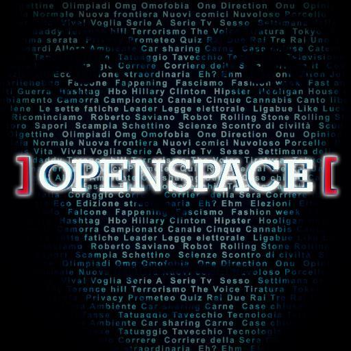 OpenSpaceIT's profile picture. Il nuovo programma di Italia 1 condotto da @nadiatoffa in onda da domenica 11 ottobre. Clicca sul personaggio e fai la tua domanda. Noi lo intervistiamo per te!