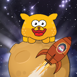 @spacekiky is a game available for android and IOS developed by a portuguese team - @scpsil @masterviana. Are you gonna help @spacekiky to catch the gummies?
