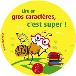 Éditeur de romans en gros caractères, nous rééditons les nouveautés de l'actualité littéraire pour le plaisir de toutes les vues ! #groscaractères #malvoyant