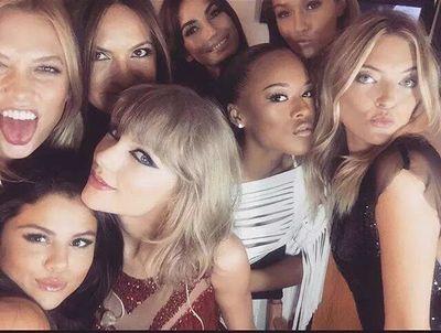 I love Taylor Swift...i am a Swiftie....selena gomez I love you too.....you both are my besties