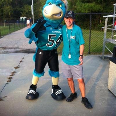 #CCU19 I am the Coastal Carolina Chanticleers' #1 fan.  I'm a fan of the North Carolina Courage, Carolina Panthers, Carolina Hurricanes, and Charlotte Hornets.