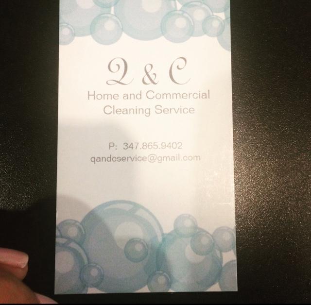 qandcservice's profile picture. We offer cleaning services for your residential commercial and office.  Email us at qandcservice@gmail.com