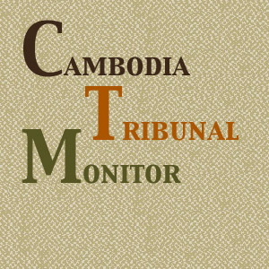 The Cambodia Tribunal Monitor is the primary source for news and information on the Khmer Rouge Trials -Extraordinary Chambers in the Courts of Cambodia (ECCC).