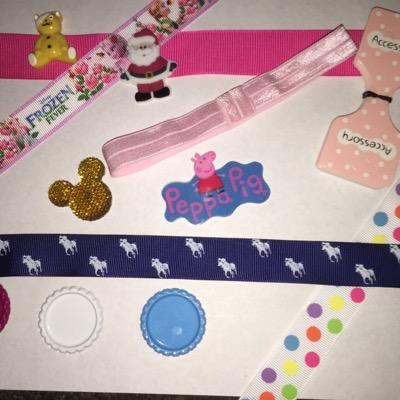 We offer an extensive range of ribbons, resin hair bands, clips and much, much more.We can also print customised or personalised ribbons and iron on labels