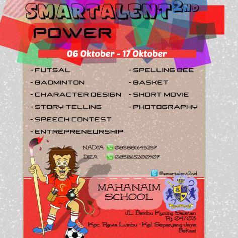 smartalent2nd's profile picture. P.O.W.E.R. will be held on 06-17 Oct 2015. Let's come and join us!
