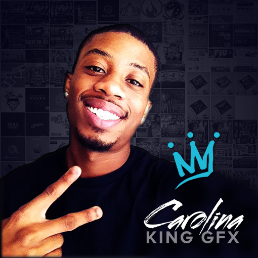 Carolina King GFX #CKGFX #GFX #WebDesign #PrintService #CADDesign. Owner: Devin Masterson Founder & CEO/Creative Director Facebook: CarolinaKingGFX