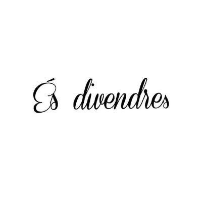 Diario Personal Abierto al mundo. Compartiendo días cotidianos llenos de emociones.

Instagram: @esdivendres